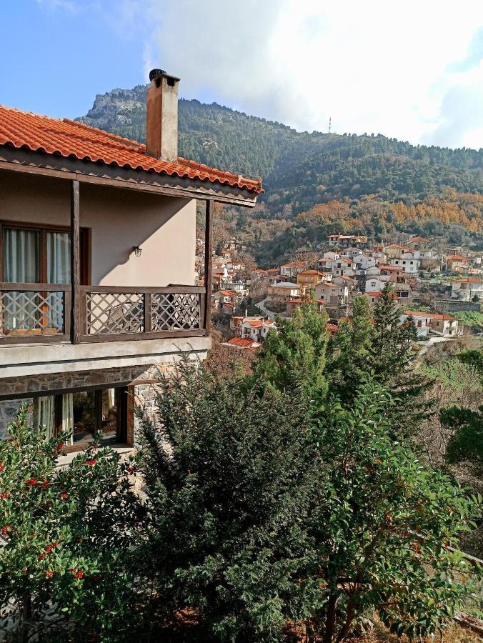 Guesthouse Vasiliki Steni Dhirfios Exteriör bild